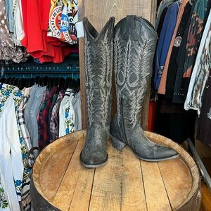 Old Gringo Black Heeled Boots